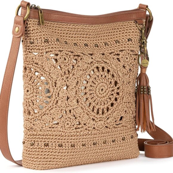 Lucia Crossbody Purse - Hand Crochet Women's Handbag for Everyday & Travel - Cro